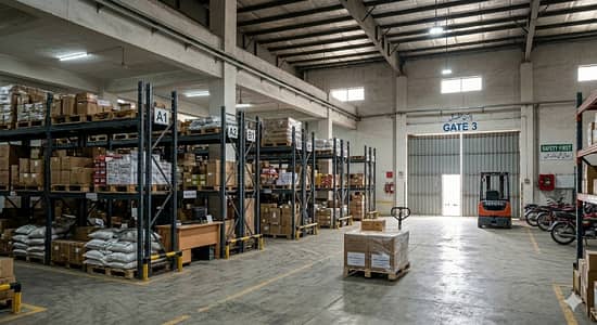 5 KANAL FACTORY BUILDING FOR SALE IN MAIN MADR E MILLAT ROAD QUAID E AZAM INDUSTRIAL ESTATE photo 4