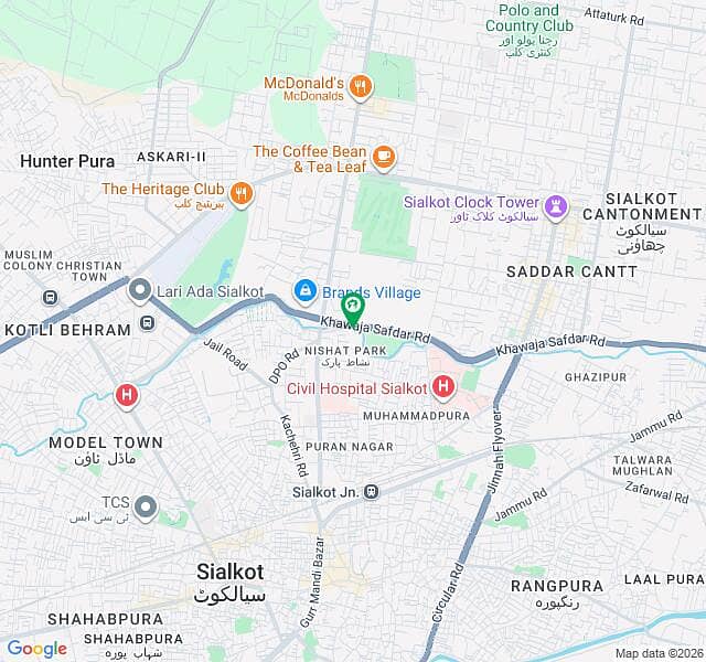 4.5 Marla Commercial SHOP Sale At BRANDS VILLAGE Near Khawaja Safdar Road Cantt in Khawaja Safdar Road, Sialkot